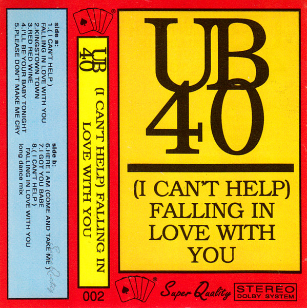 Accords et paroles I Can't Help Falling In Love With You UB40