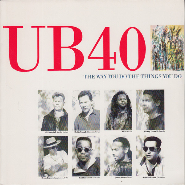 Accords et paroles The Way You Do The Things You Do UB40