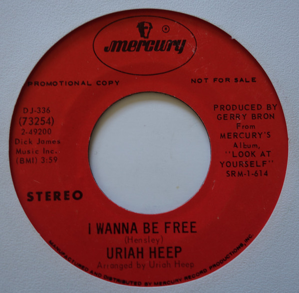 Accords et paroles I Wanna Be Free Uriah Heep