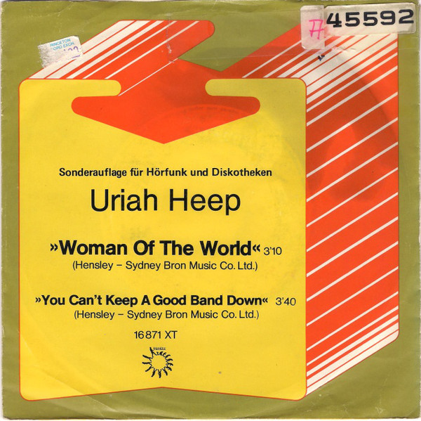 Accords et paroles Woman Of The World Uriah Heep