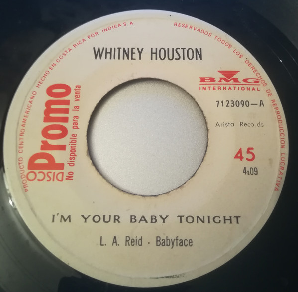 Accords et paroles Im Your Baby Tonight Whitney Houston