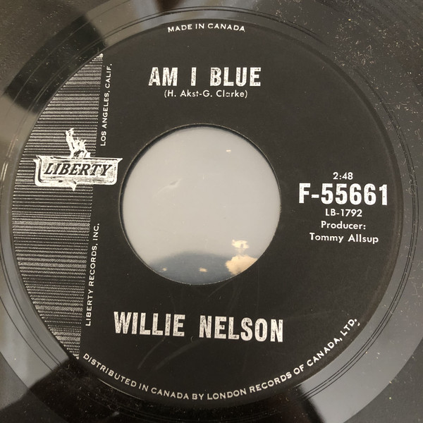 Accords et paroles Am I blue Willie Nelson