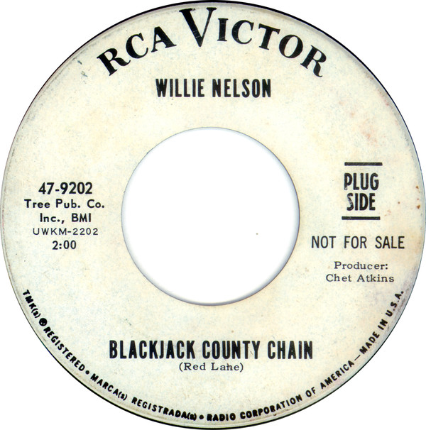 Accords et paroles Blackjack County Chain Willie Nelson