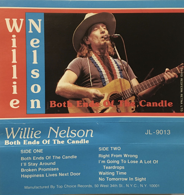 Accords et paroles Both Ends Of The Candle Willie Nelson