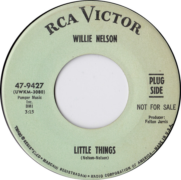 Accords et paroles Little Things Willie Nelson