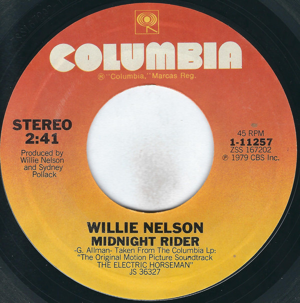 Accords et paroles Midnight Rider Willie Nelson