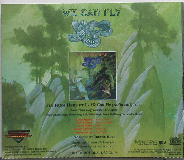 Accords et paroles We Can Fly Yes