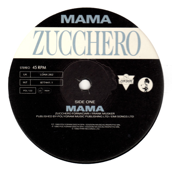 Accords et paroles Mama Zucchero