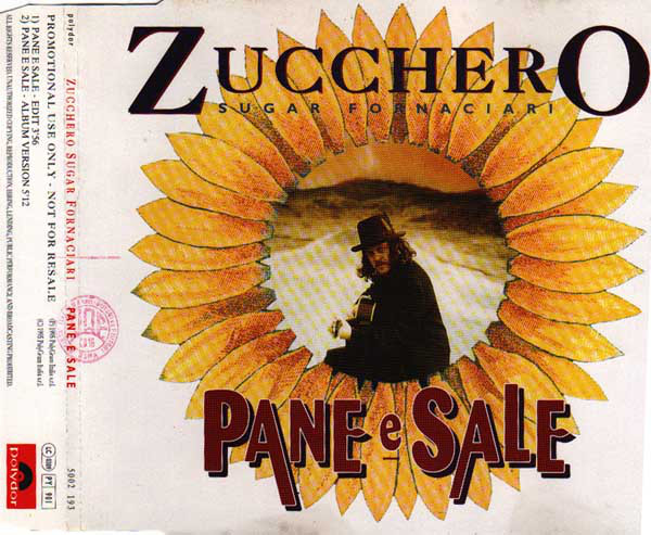 Accords et paroles Pane E Sale Zucchero